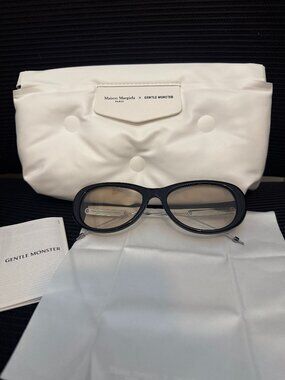 Maison Margiela x Gentle Monster MM215 | Y2K Retro Oval Sunglasses, Full Set